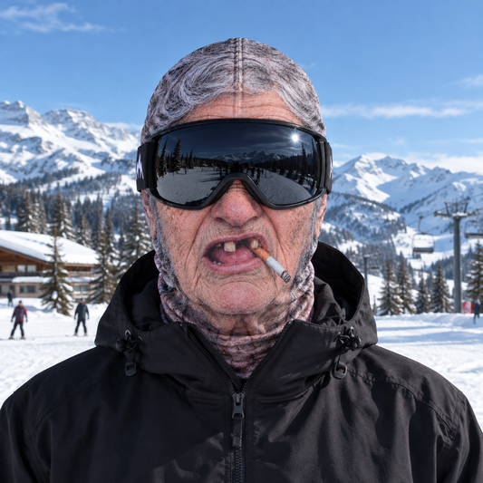 SnowMugs Funny Face Ski Mask